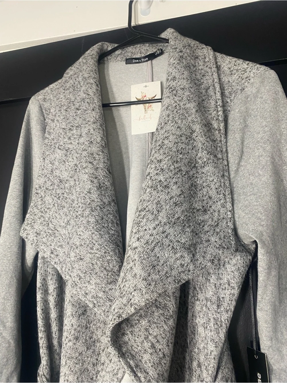 4/$16 Doe & Rae Sweater Jacket - Picture 2 of 4